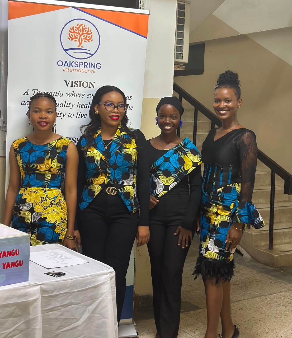 Supporters contributing during the Binti Kairuki fundraiser.
